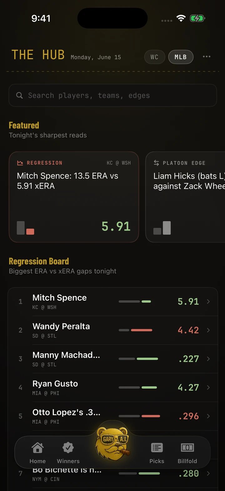 Gary.ai edges and reasoning screen